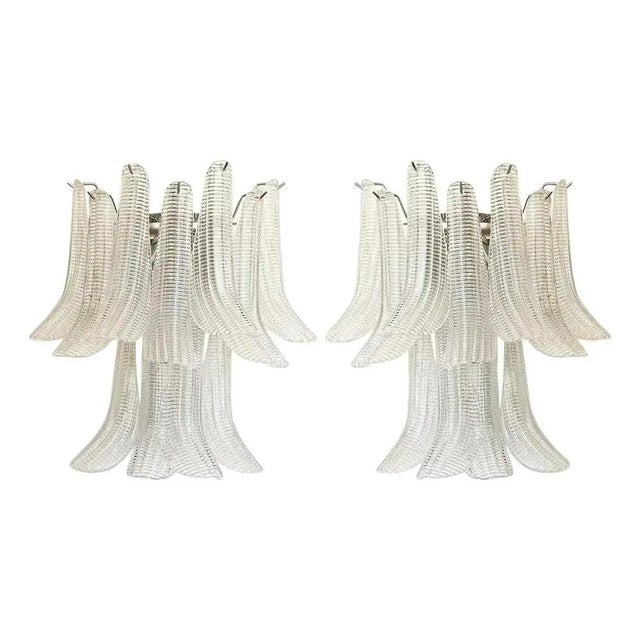 Murano Glass Wall Sconces by Simoeng, Set of 2 For Sale - Image 10 of 14