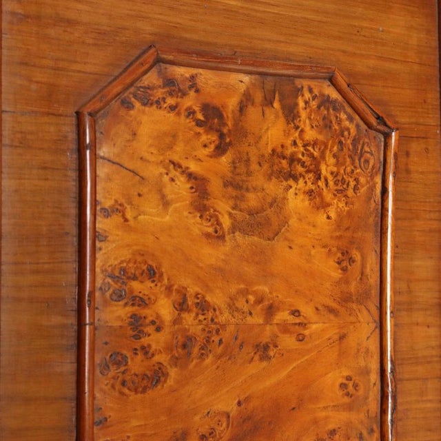 Umbertino Wardrobe in Walnut and Walnut Burl For Sale - Image 4 of 12