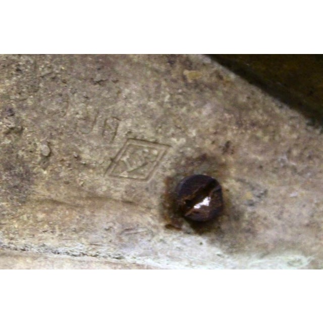 Black Antique French Charles X Candelabres, 1835, Set of 2 For Sale - Image 8 of 12