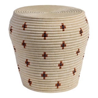 Cruces Woven Side Table For Sale