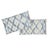 Schumacher Contemporary Schumacher Santa Monica Ikat Lumbar Pillow in Indigo For Sale - Image 4 of 6