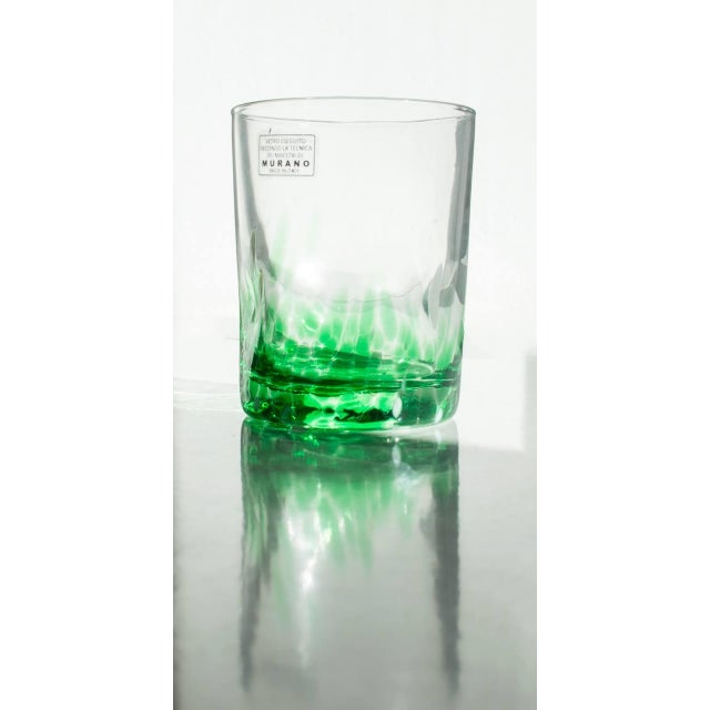 Drinking Set by Vestidello Luke for La Vetreria Firenze, Set of 6 For Sale - Image 6 of 17