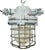 Industrial Grey Bunker Ceiling Light with Iron Cage from Elektrosvit, 1970s For Sale - Image 16 of 16