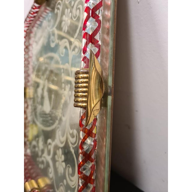 Vintage Tray by Ercole Barovier, 1940s For Sale - Image 10 of 13