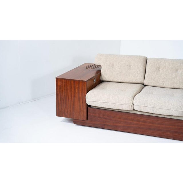 1960s Large Corner Sofa with Built-in Cabinets, 1960 For Sale - Image 5 of 15