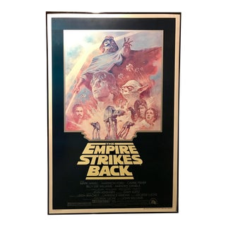Vintage Star Wars Movie Poster Framed Wall Art For Sale