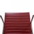 EA-109 Chair in Red Leather by Charles and Ray Eames, 2007 For Sale - Image 16 of 18