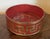 Antique Early 19th Century English Regency Red Lacquer Wine Bottle Decanter Coaster With Gilt Greek Key Design For Sale - Image 9 of 10