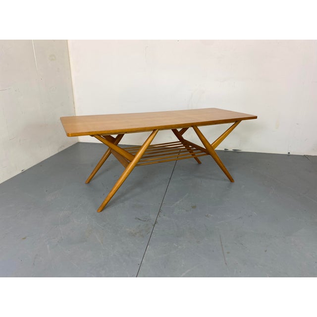 Mid-Century Modern Mid-Century Scandinavian Coffee Table, 1950s For Sale - Image 3 of 18