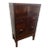 1910s Antique Macey File Cabinet Stacking With Bookcase Display Mahogany Four Drawers For Sale