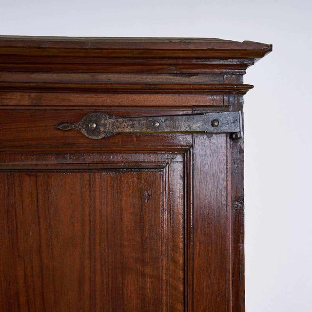 Antique Walnut Pantry Cupboard For Sale - Image 4 of 18