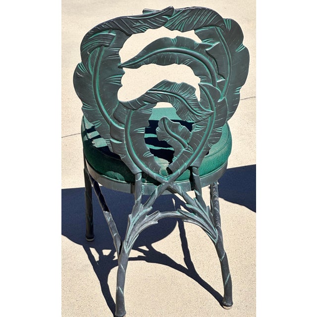 Tropitone Veneman Collection Banana Leaf Chairs and Table Chairish