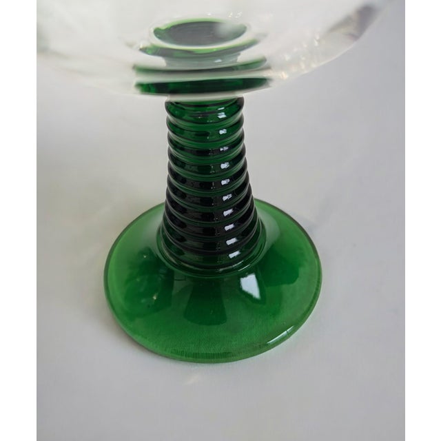 1960s 1960s Luminarc French Wine Glasses- a Pair For Sale - Image 5 of 6