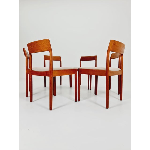 Danish Teak Dining Chairs from Johannes Norgaard, 1960s, Set of 6 For Sale - Image 17 of 18