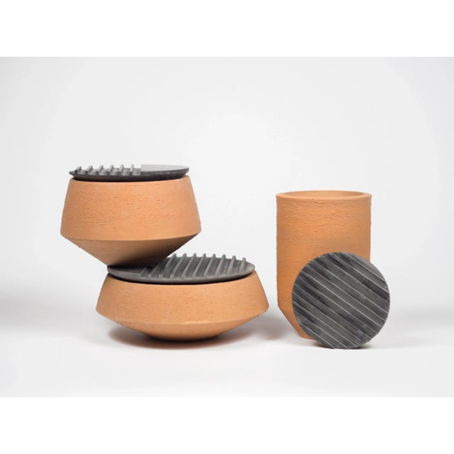 Contemporary Traccianti Centerpieces by gumdesign for La Casa di Pietra, Set of 3 For Sale - Image 3 of 7