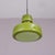 Green Green Glass Hanging Lamp with Copper Details by Victor Berndt for Flygsfors, Sweden, 1970s For Sale - Image 8 of 8