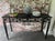 Vintage Custom Iron and Granite Console Table For Sale - Image 10 of 11