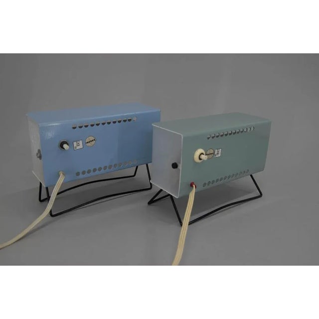 1960s 2-Table Lamps attributed to Pokrok Zilina, 1960s, Set of 2 For Sale - Image 5 of 12