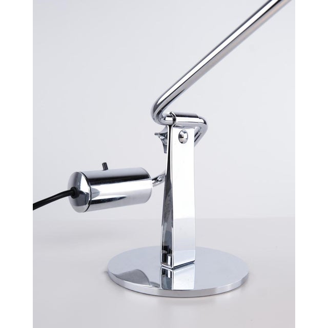 White Table Lamp in White Opal Glass by Poul Henningsen for Louis Poulsen For Sale - Image 8 of 11