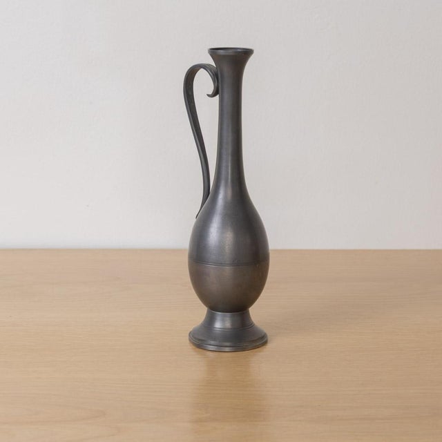 1930s 1930s French Pewter Bud Vase For Sale - Image 5 of 12