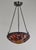Art Deco French Art Deco Pendant Light by Daum & Majorelle - 1925 Cameo Chandelier France For Sale - Image 3 of 13