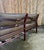 Original Arne Norell Kontiki Sofa. Well-preserved olive leather in great vintage condition with dark brown leather straps...