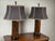 2000 - 2009 Frederick Cooper Chinoiserie Lacquer Table Lamps With Foo Dog Finials - a Pair For Sale - Image 5 of 12