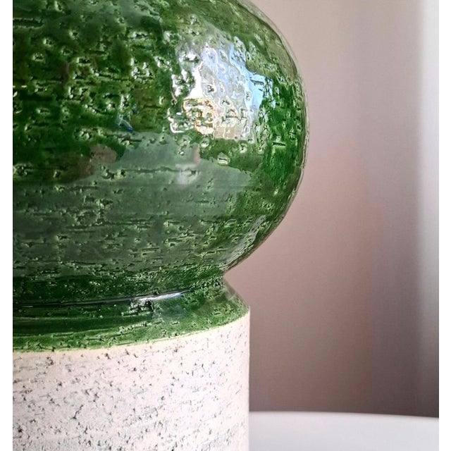 Ceramic Monumental Ceramic Table Lamp Bases by Aldo Londi for Bitossi, 1960s, Set of 2 For Sale - Image 7 of 8