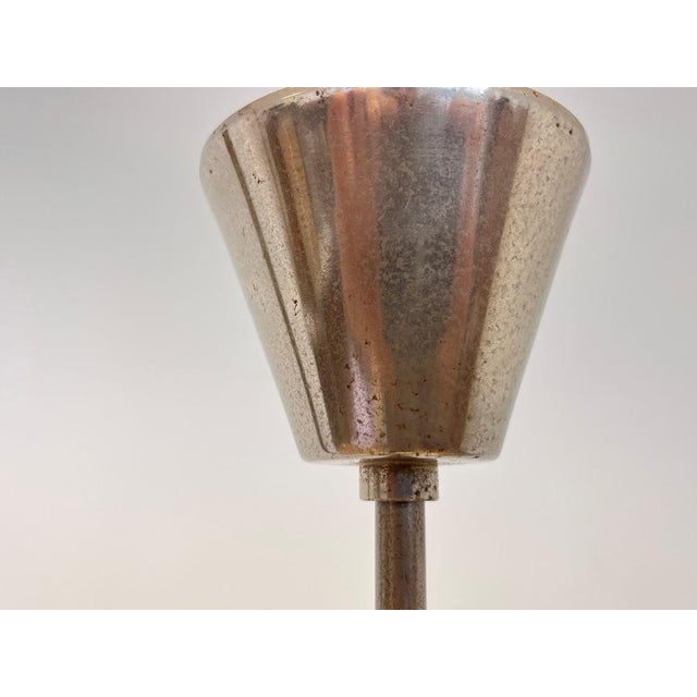 Space Age Chrome Sputnik 7-Flamming Pendant, Czechoslovakia, 1970s For Sale - Image 8 of 10