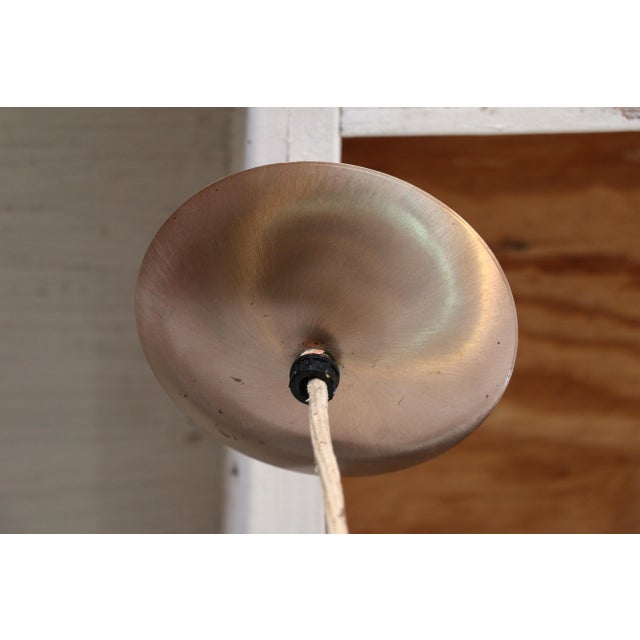 Mid Century Pull Down Pendant Light Fixture For Sale - Image 14 of 17