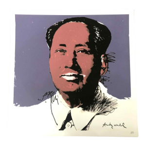 1990s After Andy Warhol "Mao Zedong" Lithograph