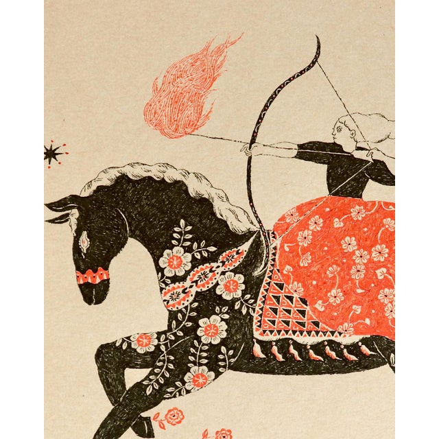 2020s Contemporary Art Print by Sugimoto Sanae "Swift Horse" For Sale - Image 5 of 11