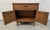 Brown Mid-Century Modern Walnut Cabinet Nightstand With Cane Doors For Sale - Image 8 of 13