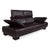 Leather Two-Seater Dark Brown Volare Sofa with Manual Function from Koinor For Sale - Image 6 of 16