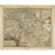 Antique map titled 'groningae et omlandiae dominium vulgo de provincie van stadt en lande'. Old map of the province of...