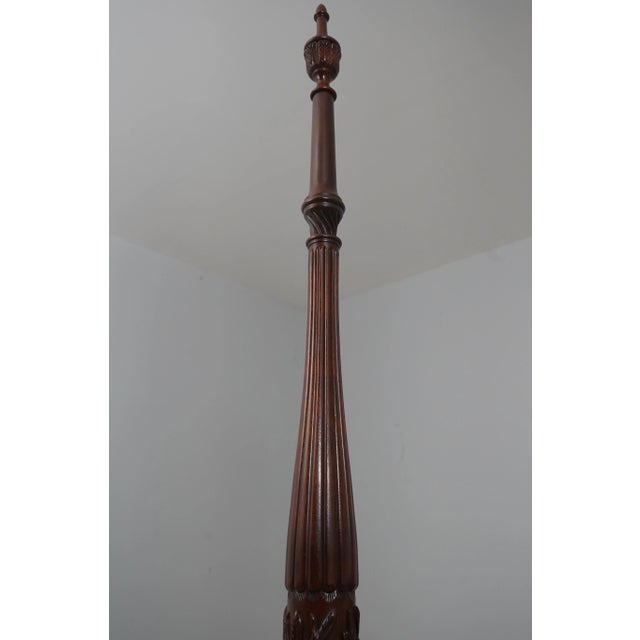 Henkel Harris Henkel Harris Mahogany Queen Size Model 151 Poster Bed For Sale - Image 4 of 18