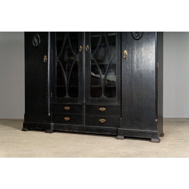 Art Nouveau Display Bookcase For Sale - Image 14 of 18