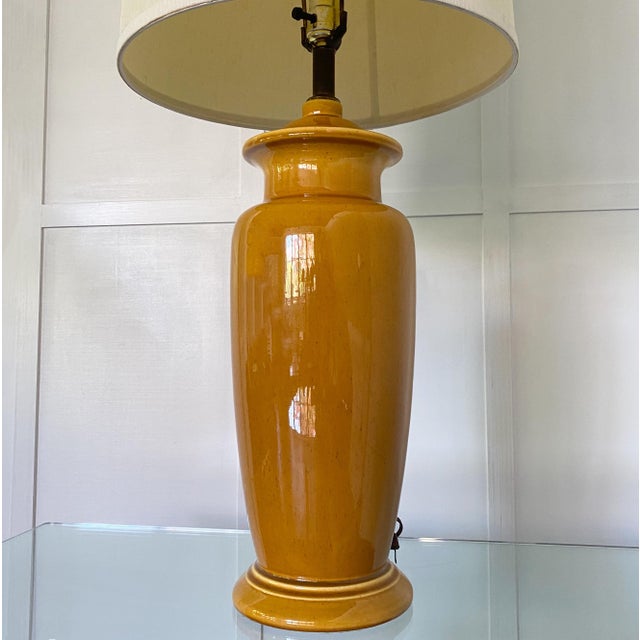 Vintage Haeger Pottery Lamp with Shade Chairish