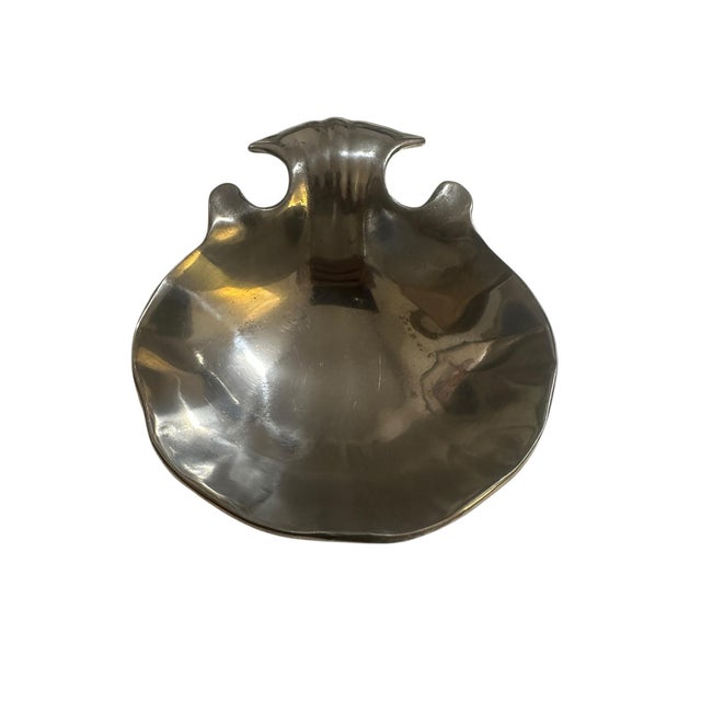 1980s Wilton Armatale Shell Hors d'Oeuvre Serving Set For Sale - Image 11 of 12