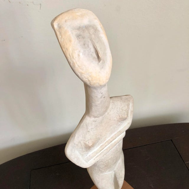 Mid Century Alva Museum Replica Greek Cycladic Art For Sale - Image 4 of 9