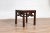 Chinese Vintage Qing Style Side Table with Dark Patina and Carved Medallions For Sale - Image 10 of 13