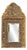 Antique Victorian Wall Cabinet with Beveled Mirror and Brush, Late 19th Century For Sale
