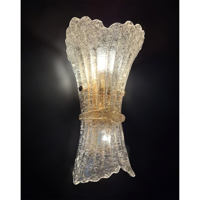 21st Century Graniglia Bow Sconces, a Pair For Sale - Image 9 of 12