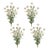 2020s Mini Mum Floral Bush (Set of 4) For Sale - Image 5 of 5