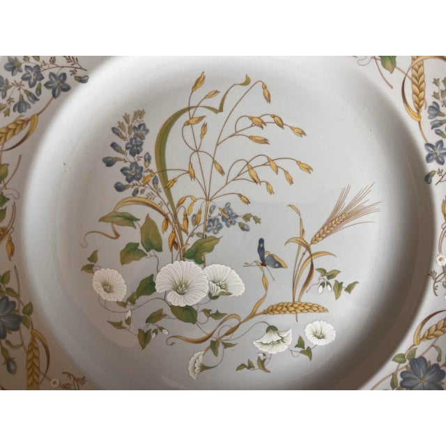 Late 20th Century Spode Summer Harvest Dinner Plates - Set of 6 For Sale - Image 5 of 11