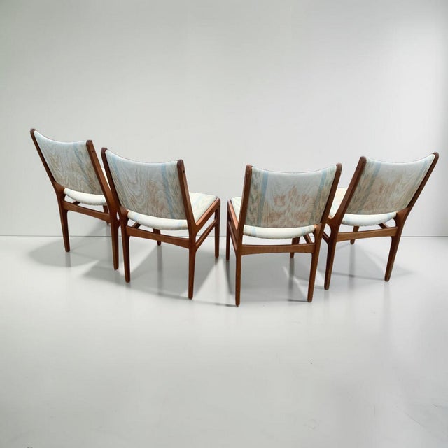 D-Scan Teak Dining Chairs - Set of 6 For Sale - Image 10 of 13