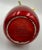 Mid-Century, candy apple red, seltzer bottle, enameled over metal, with chrome and brushed nickel elements, By the BOC Co....