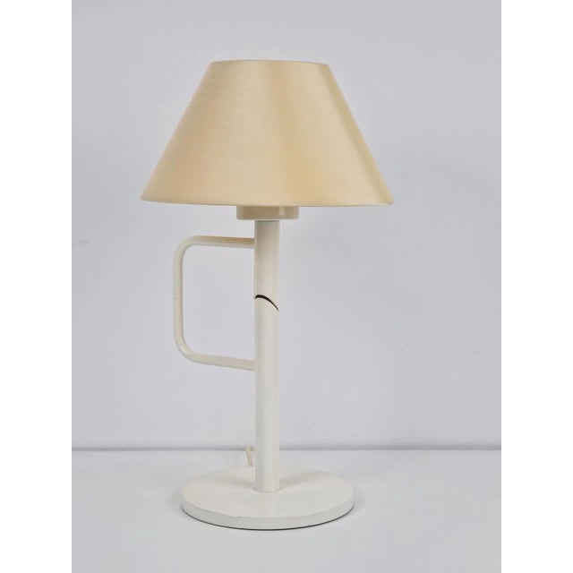 Metal Vintage Dutch Swivel Table Lamp from Dijkstra Lampen, 1980s For Sale - Image 7 of 11
