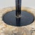 Italian Modern Round Side Table in Metal, Formica and Travertine, 1980s For Sale - Image 13 of 16