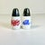 Mid-Century Boho Chic Americana Cafe Salt & Pepper Shakers - A Pair. For Sale - Image 4 of 8